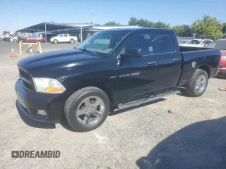 2012 Ram 1500 Express with VIN 1C6RD6FT0CS301366, listed as a Copart auction lot 65624835 with 156,376 mi miles and Clean title. Bid and sale history available at DreamBid. Image 1.