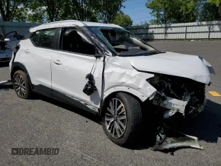 2023 Nissan Kicks SV with VIN 3N1CP5CVXPL565711, listed as a Copart auction lot 59587705 with Not provided miles and Salvage title. Bid and sale history available at DreamBid. Image 4.