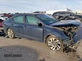 2024 Subaru Legacy Limited with VIN 4S3BWAN60R3016818, listed as a Copart auction lot 49592385 with 19,692 mi miles and Salvage title. Bid and sale history available at DreamBid. Image 4.