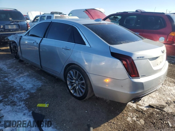 2018 Cadillac CT6 Luxury AWD with VIN 1G6KD5RS9JU102294, listed as a Copart auction lot 46120925 with 114,990 mi miles and Salvage Title. Bid and sale history available at carsss.com. Image 2.