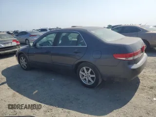 2003 Honda Accord EX z VIN 1HGCM66543A049077, wystawiony jako Copart lot #59642315 z przebiegiem 243 762 mil mil oraz Czysty tytuł • Clean title. Historia ofert i sprzedaży dostępna na DreamBid. Obrazek 2.