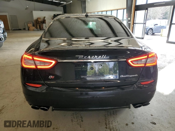 2016 Maserati Quattroporte S Q4 z VIN ZAM56RRA1G1173112, wystawiony jako Copart lot #88350615 z przebiegiem 59 309 mil mil oraz Czysty tytuł • Clean title. Historia ofert i sprzedaży dostępna na DreamBid. Obrazek 6.