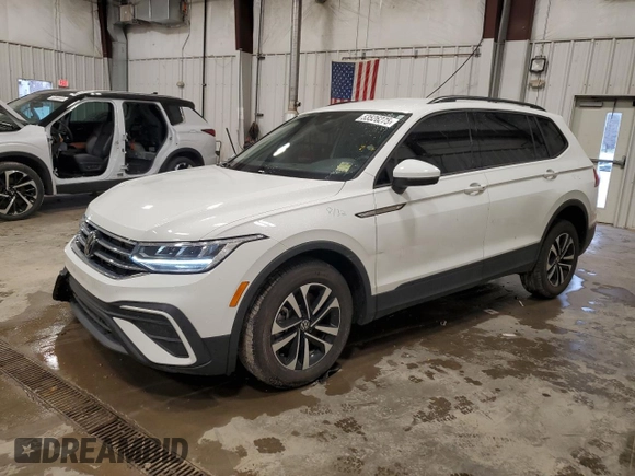 2023 Volkswagen Tiguan S с VIN 3VVRB7AX6PM132663, выставлен на аукционе Copart как лот 53526275 с пробегом 20 209 миль миль и Списание • Salvage title. История ставок и продаж доступна на DreamBid. Изображение 1.