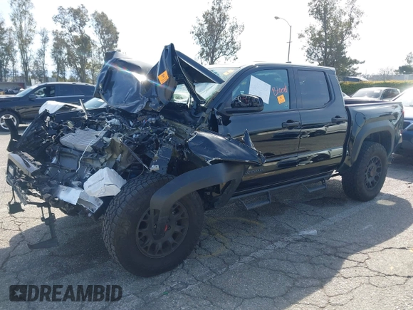 2025 Toyota Tacoma SR with VIN 3TMLB5JN2SM090007, listed as a IAAI auction lot 41830185 with 4,359 mi miles and . Bid and sale history available at DreamBid. Image 17.