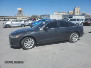 2013 Audi A6 2.0T Premium Plus with VIN WAUDFAFC5DN033265, listed as a Copart auction lot 49860525 with 180,419 mi miles and Clean Title. Bid and sale history available at carsss.com. Image 1.