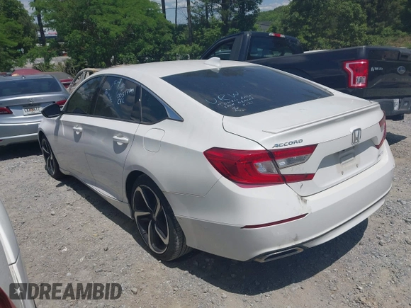 2019 Honda Accord Sport with VIN 1HGCV1F31KA029379, listed as a IAAI auction lot 42156139 with 58,238 mi miles and . Bid and sale history available at DreamBid. Image 3.