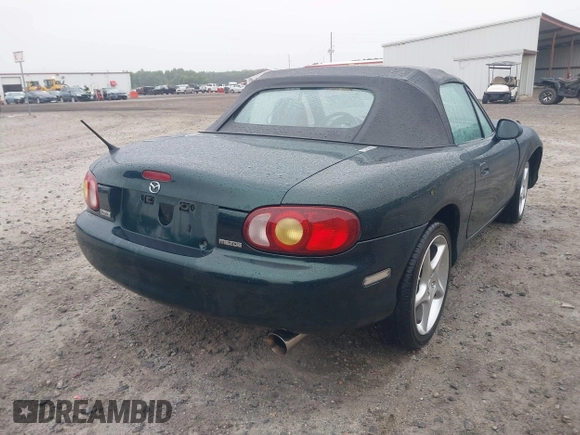 1999 Mazda MX-5 Miata with VIN JM1NB3539X0123231, listed as a IAAI auction lot 42314156 with 154,755 mi miles and . Bid and sale history available at DreamBid. Image 4.