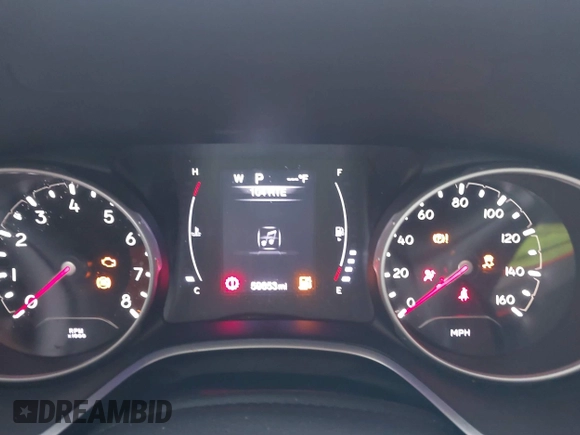 2020 Jeep Compass Latitude with VIN 3C4NJCBB5LT166329, listed as a IAAI auction lot 41554098 with 59,853 mi miles and . Bid and sale history available at DreamBid. Image 7.