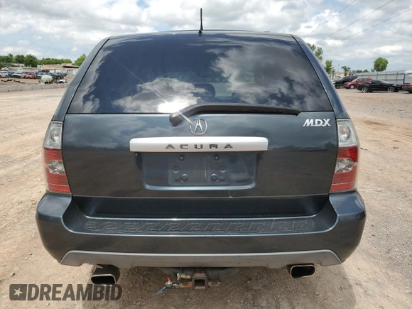 2004 Acura MDX Touring Pkg with VIN 2HNYD18674H542102, listed as a Copart auction lot 53645454 with 125,971 mi miles and Clean Title. Bid and sale history available at carsss.com. Image 6.