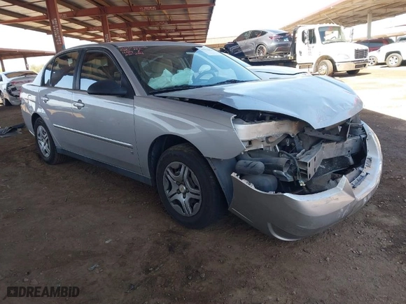 2006 Chevrolet Malibu LS w/1LS with VIN 1G1ZS51F56F284189, listed as a IAAI auction lot 41976866 with 166,210 mi miles. Bid and sale history available at carsss.com. Image 1.