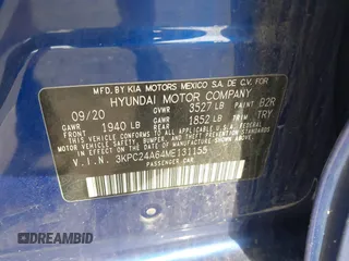 2021 Hyundai Accent SE с VIN 3KPC24A64ME131155, выставлен на аукционе IAAI как лот 42233293 с пробегом 111 752 миль миль и . История ставок и продаж доступна на DreamBid. Изображение 9.