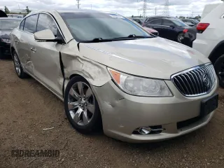 2013 Buick LaCrosse Premium 1 with VIN 1G4GF5E38DF157268, listed as a Copart auction lot 66543174 with 137,997 mi miles and Salvage title. Bid and sale history available at DreamBid. Image 4.