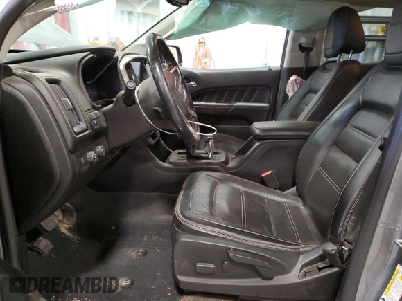 2021 GMC Canyon 4WD Denali with VIN 1GTG6EEN3M1129459, listed as a Copart auction lot 87618305 with 37,663 mi miles and Salvage Title. Bid and sale history available at carsss.com. Image 7.