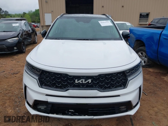 2022 Kia Sorento SX with VIN 5XYRKDLF5NG096542, listed as a IAAI auction lot 41968322 with 36,380 mi miles. Bid and sale history available at carsss.com. Image 12.