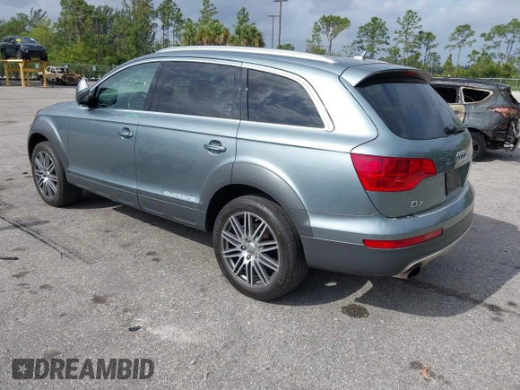2007 Audi Q7 Premium with VIN WA1BY74LX7D068219, listed as a IAAI auction lot 41829548 with 125,071 mi miles and . Bid and sale history available at DreamBid. Image 3.