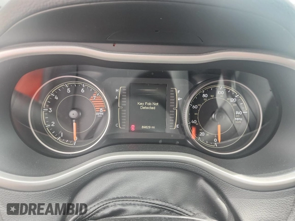 2018 Jeep Cherokee Latitude Plus with VIN 1C4PJMLX3JD572279, listed as a Copart auction lot 61975555 with 89,829 mi miles and Non repairable. Bid and sale history available at DreamBid. Image 9.