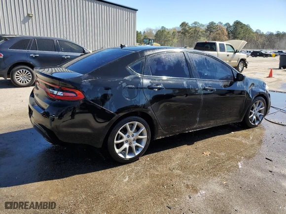 2013 Dodge Dart SXT with VIN 1C3CDFBA4DD341530, listed as a Copart auction lot 50140445 with 182,777 mi miles and Salvage Title. Bid and sale history available at carsss.com. Image 3.