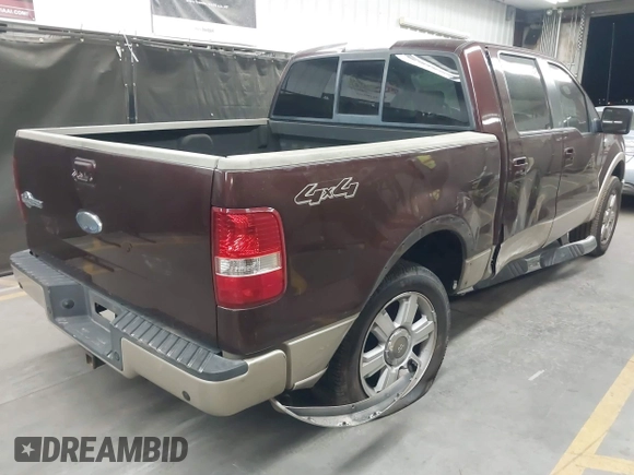2008 Ford F-150 XLT with VIN 1FTPW14V88KE15530, listed as a IAAI auction lot 41992528 with 131,854 mi miles. Bid and sale history available at carsss.com. Image 4.