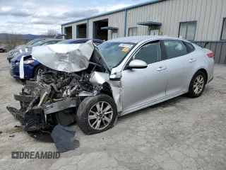 2019 Kia Optima LX с VIN 5XXGT4L37KG282061, выставлен на аукционе Copart как лот 51021175 с пробегом 130 825 миль миль и Списание • Salvage title. История ставок и продаж доступна на DreamBid. Изображение 1.