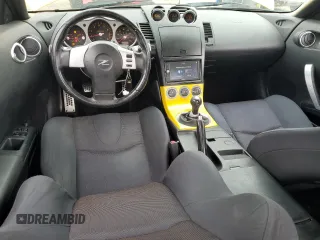 2005 Nissan 350Z Touring with VIN JN1AZ34E15M653473, listed as a Copart auction lot 80001114 with 192,727 mi miles and Non Repairable. Bid and sale history available at DreamBid. Image 8.