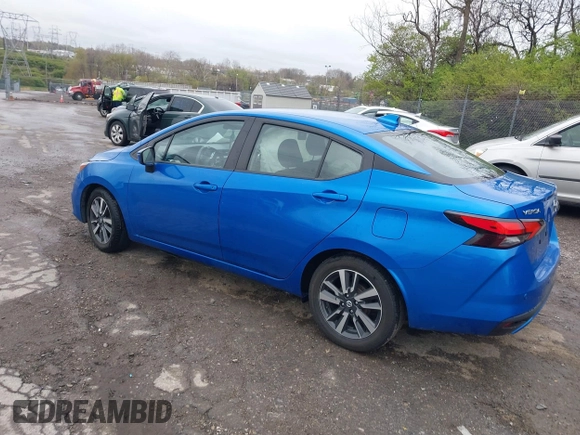 2021 Nissan Versa SV with VIN 3N1CN8EV3ML814852, listed as a IAAI auction lot 42015934 with 62,315 mi miles. Bid and sale history available at carsss.com. Image 3.