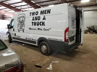 2015 Ram ProMaster Cargo with VIN 3C6URVJG7FE511292, listed as a Copart auction lot 48492015 with 117,298 mi miles and Clean Title. Bid and sale history available at carsss.com. Image 2.