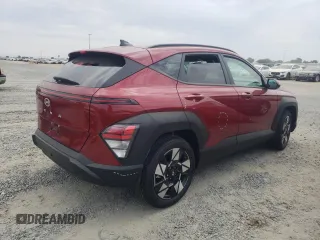 2024 Hyundai Kona SEL with VIN KM8HB3AB2RU136128, listed as a Copart auction lot 66012754 with Not Provided miles and Salvage Title. Bid and sale history available at carsss.com. Image 3.
