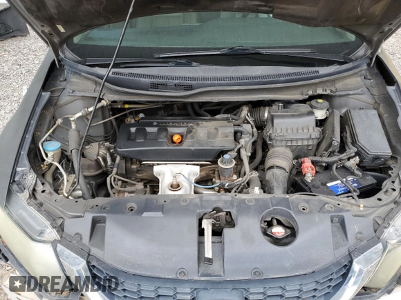2012 Honda Civic Cpe EX-L with VIN 2HGFG3B12CH543493, listed as a Copart auction lot 68632614 with 191,948 mi miles and Salvage Title. Bid and sale history available at carsss.com. Image 11.