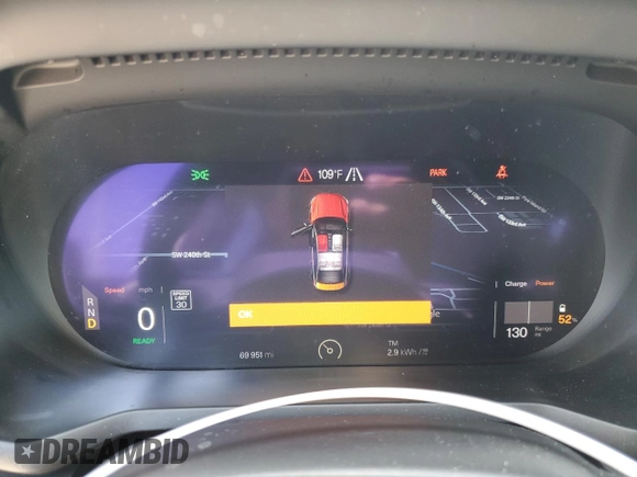 2023 Polestar 2 z VIN YSMEG3KA3PL123958, wystawiony jako Copart lot #57605315 z przebiegiem 69 951 mil mil oraz Tytuł czysty. Historia ofert i sprzedaży dostępna na DreamBid. Obrazek 9.