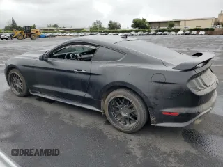 2021 Ford Mustang EcoBoost with VIN 1FA6P8TH1M5128283, listed as a Copart auction lot 53375735 with 52,908 mi miles and Salvage Title. Bid and sale history available at carsss.com. Image 2.