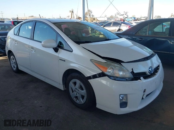 2010 Toyota Prius II with VIN JTDKN3DU9A0064015, listed as a IAAI auction lot 41967100 with 173,526 mi miles and . Bid and sale history available at carsss.com. Image 1.