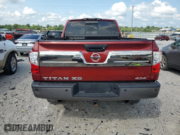 2016 Nissan Titan Pro-4X z VIN 1N6BA1F49GN500013, wystawiony jako Copart lot #67043695 z przebiegiem 93 034 mil mil oraz Nie do naprawy • Non repairable. Historia ofert i sprzedaży dostępna na DreamBid. Obrazek 6.