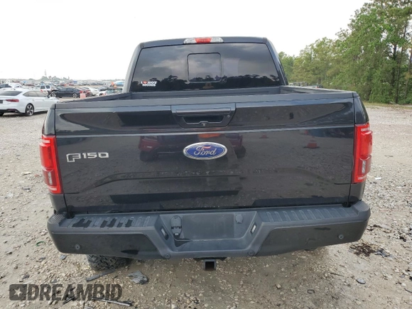 2015 Ford F-150 XLT with VIN 1FTEW1EG1FKD07433, listed as a Copart auction lot 54478765 with 156,608 mi miles and Salvage title. Bid and sale history available at DreamBid. Image 6.