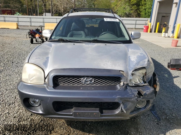 2003 Hyundai Santa Fe GLS with VIN KM8SC73D73U542650, listed as a Copart auction lot 51172795 with 133,958 mi miles and Salvage Title. Bid and sale history available at carsss.com. Image 5.