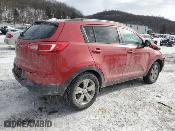 2012 Kia Sportage LX z VIN KNDPBCA25C7307217, wystawiony jako Copart lot #87857155 z przebiegiem 122 235 mil mil oraz Szkoda całkowita • Salvage title. Historia ofert i sprzedaży dostępna na DreamBid. Obrazek 3.