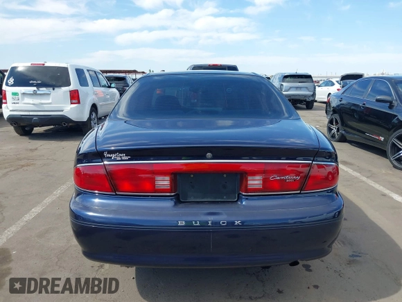 2001 Buick Century Custom with VIN 2G4WS52J711164323, listed as a IAAI auction lot 42120475 with 94,560 mi miles. Bid and sale history available at carsss.com. Image 16.