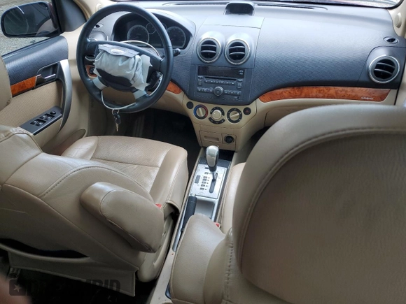 2011 Chevrolet Aveo 2LT with VIN KL1TG5DE5BB120676, listed as a Copart auction lot 55781815 with Not provided miles and Salvage title. Bid and sale history available at DreamBid. Image 8.