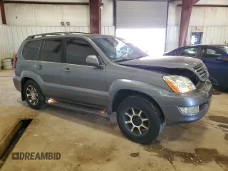 2003 Lexus GX 470 with VIN JTJBT20X730014732, listed as a Copart auction lot 56575065 with 279,704 mi miles and Clean Title. Bid and sale history available at DreamBid. Image 4.