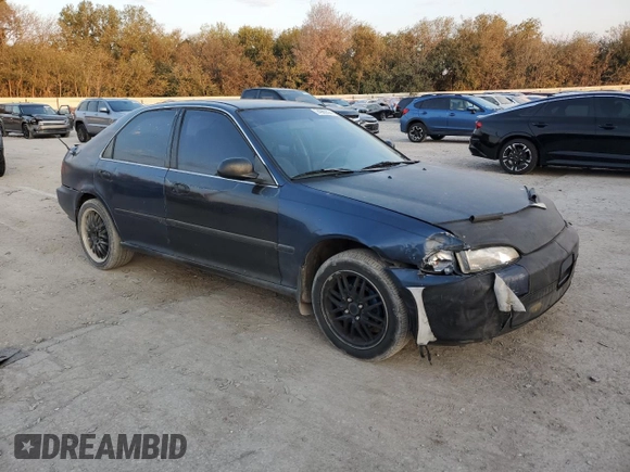 1992 Honda Civic z VIN 1HGEG865XNL024865, wystawiony jako Copart lot #74960694 z przebiegiem 286 953 mil mil oraz Szkoda całkowita • Salvage title. Historia ofert i sprzedaży dostępna na DreamBid. Obrazek 4.