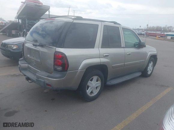 2002 Chevrolet TrailBlazer LS with VIN 1GNDT13S122437225, listed as a IAAI auction lot 41828010 with 1 mi miles. Bid and sale history available at carsss.com. Image 4.