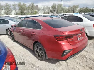 2019 Kia Forte LXS with VIN 3KPF24AD0KE079421, listed as a Copart auction lot 53004155 with 93,695 mi miles and Salvage title. Bid and sale history available at DreamBid. Image 2.