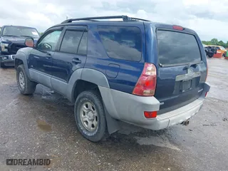 2003 Toyota 4Runner SR5 with VIN JTEZU14R638004274, listed as a IAAI auction lot 42108311 with 1 mi miles. Bid and sale history available at carsss.com. Image 3.