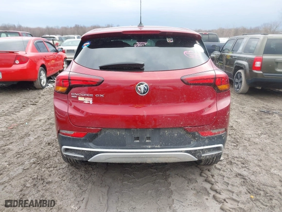 2020 Buick Encore GX Preferred with VIN KL4MMCSL4LB102256, listed as a IAAI auction lot 41715787 with 62,902 mi miles. Bid and sale history available at carsss.com. Image 16.