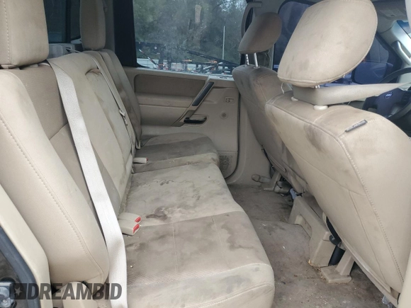 2012 Nissan Titan S with VIN 1N6BA0EJ5CN301052, listed as a Copart auction lot 83466384 with 266,154 mi miles and Salvage Title. Bid and sale history available at carsss.com. Image 10.