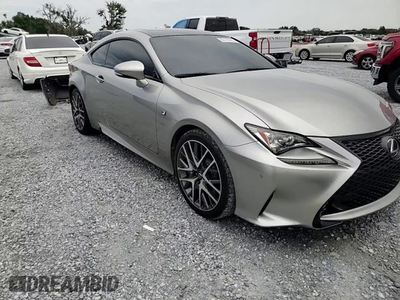 2015 Lexus RC 350 F Sport with VIN JTHHE5BC3F5009665, listed as a Copart auction lot 63131955 with 117,132 mi miles and Salvage title. Bid and sale history available at DreamBid. Image 14.