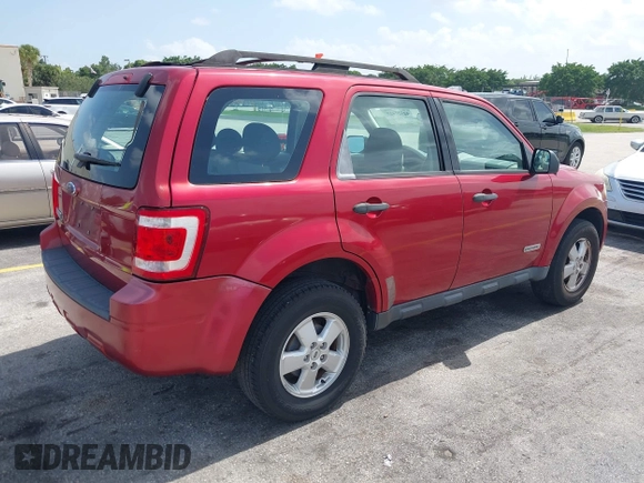 2008 Ford Escape XLS z VIN 1FMCU02Z28KB15112, wystawiony jako IAAI lot #42730429 z przebiegiem 109 831 mil mil oraz . Historia ofert i sprzedaży dostępna na DreamBid. Obrazek 4.