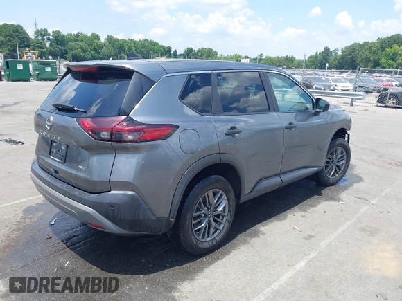 2023 Nissan Rogue S with VIN 5N1BT3AB3PC779738, listed as a IAAI auction lot 42536551 with 62,529 mi miles and . Bid and sale history available at DreamBid. Image 4.