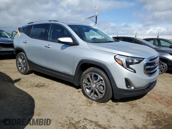 2019 GMC Terrain SLT with VIN 3GKALPEV2KL204785, listed as a Copart auction lot 50060505 with 98,724 mi miles and Salvage Title. Bid and sale history available at carsss.com. Image 4.