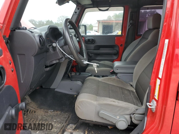 2007 Jeep Wrangler Unlimited X with VIN 1J4GA39137L111198, listed as a Copart auction lot 44244805 with 157,922 mi miles and Salvage Title. Bid and sale history available at DreamBid. Image 7.