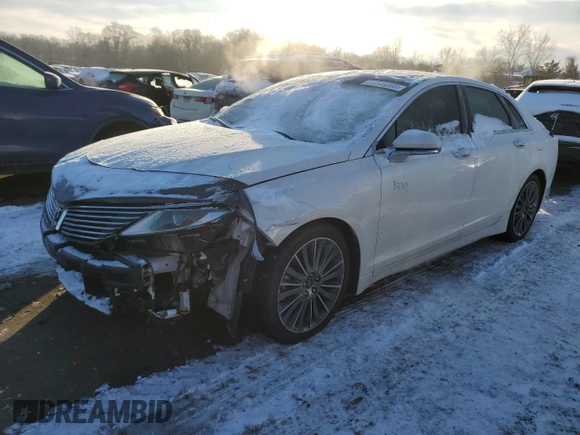 2013 Lincoln MKZ with VIN 3LN6L2JK0DR821100, listed as a Copart auction lot 89346085 with 133,983 mi miles and Salvage Title. Bid and sale history available at DreamBid. Image 1.